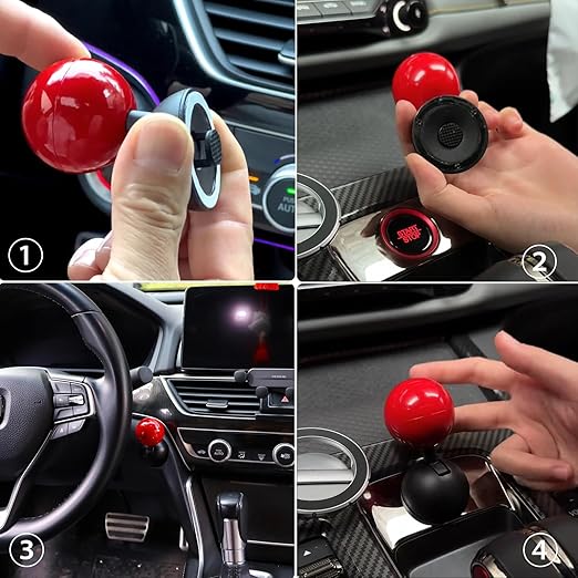 Car Push Start Button Joystick Cover