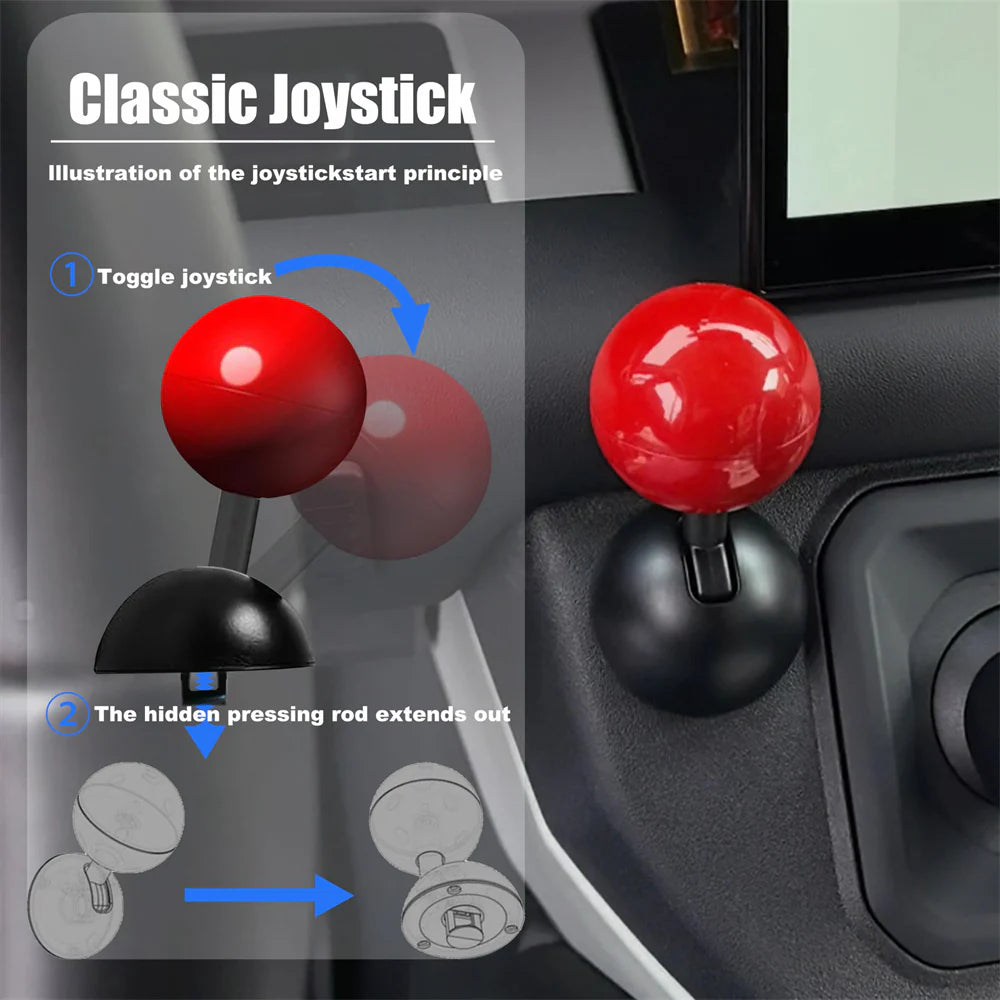 Car Push Start Button Joystick Cover